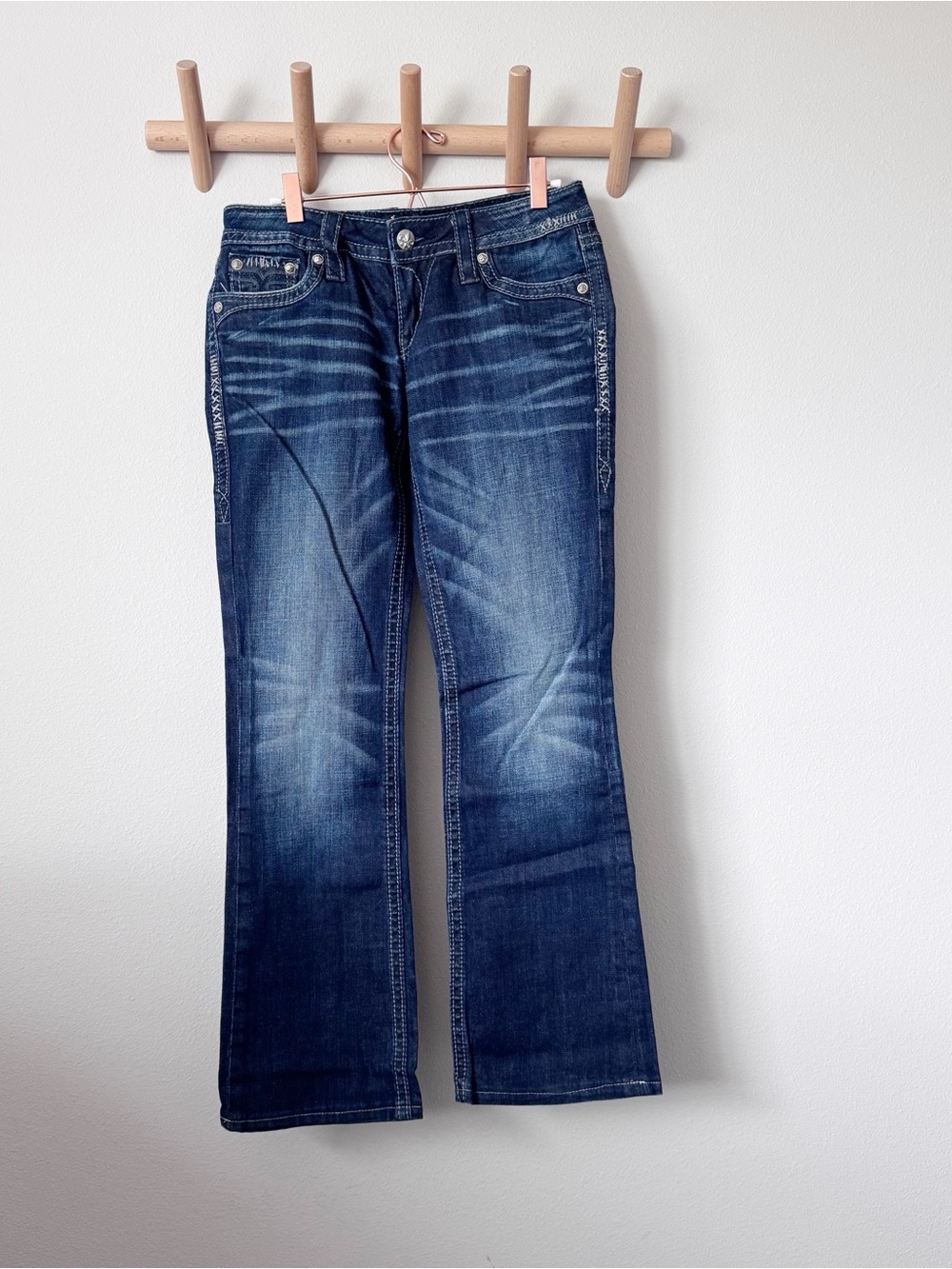 Rock Revival Holly Boot Cut Dark Blue Jeans